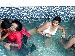 Wife exchange, pool party,